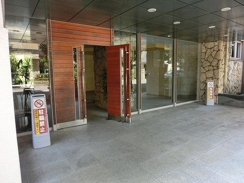 ステイツ上町台レジデンス玉造の杜のエントランス