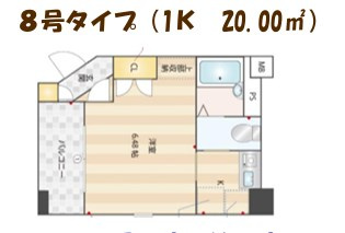 Ｋ＆Ｓ高宮の間取り