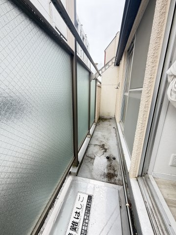グレイスハイツ六甲のバルコニー