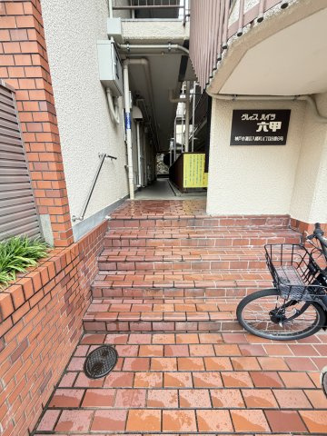 グレイスハイツ六甲のエントランス