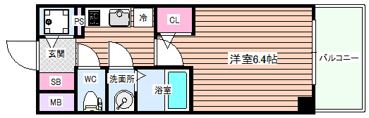 【間取り】 | エスリード新大阪ラヴァーグ