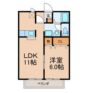 シャンスの間取り