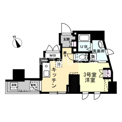 T＆F  YOKOHAMA  BLDG【おとり物件なし】#学生・社会人にオススメ！の間取り