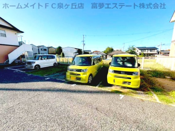 【駐車場】 | クラージュ土師A棟