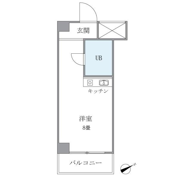 レジデンス若松の間取り