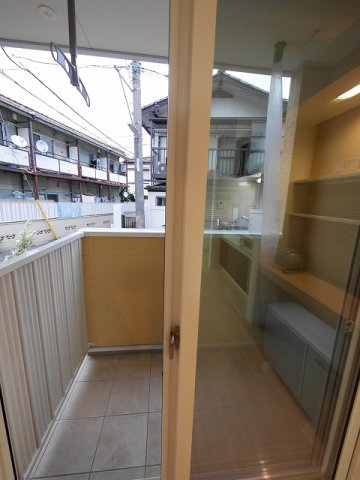 パヴァーヌⅠのバルコニー|陽当たり良好なバルコニーです