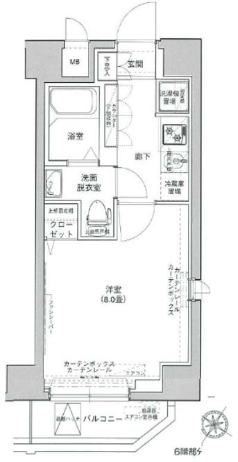 アイル東京スカイツリー　参番館の間取り