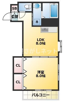 ツインビル【おとり物件なし】#学生・社会人にオススメ！初期費用分割払いOK！の間取り