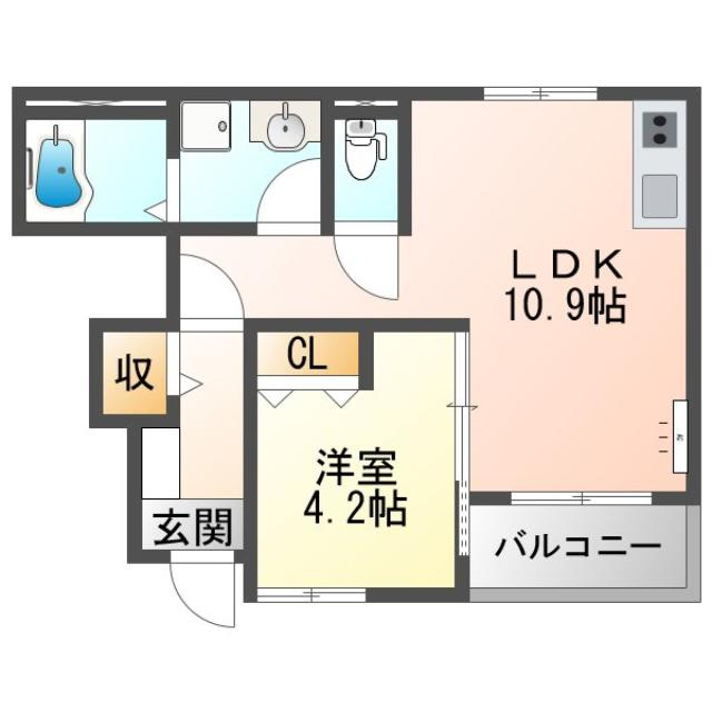 Ｔｈｅ　ＬＯＲＤの間取り
