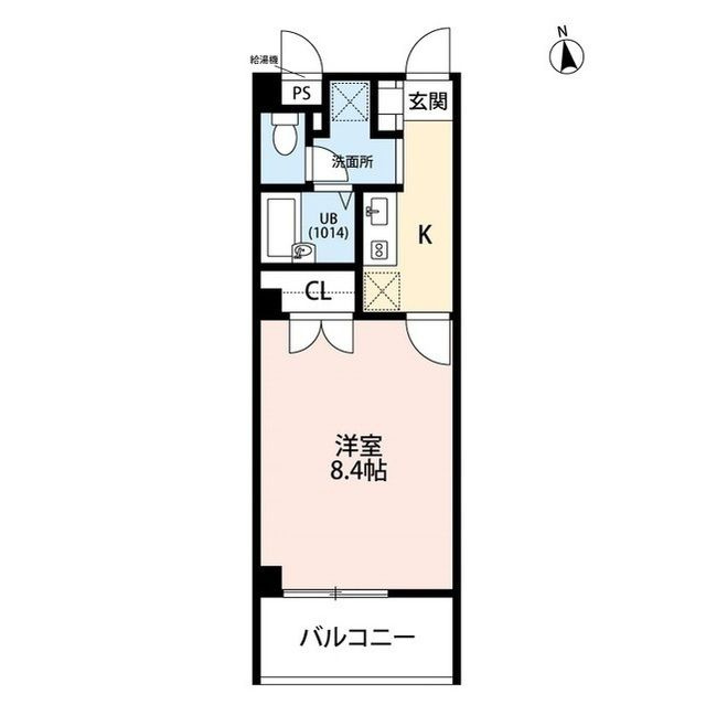 アンプルールフェールYoshidaの間取り