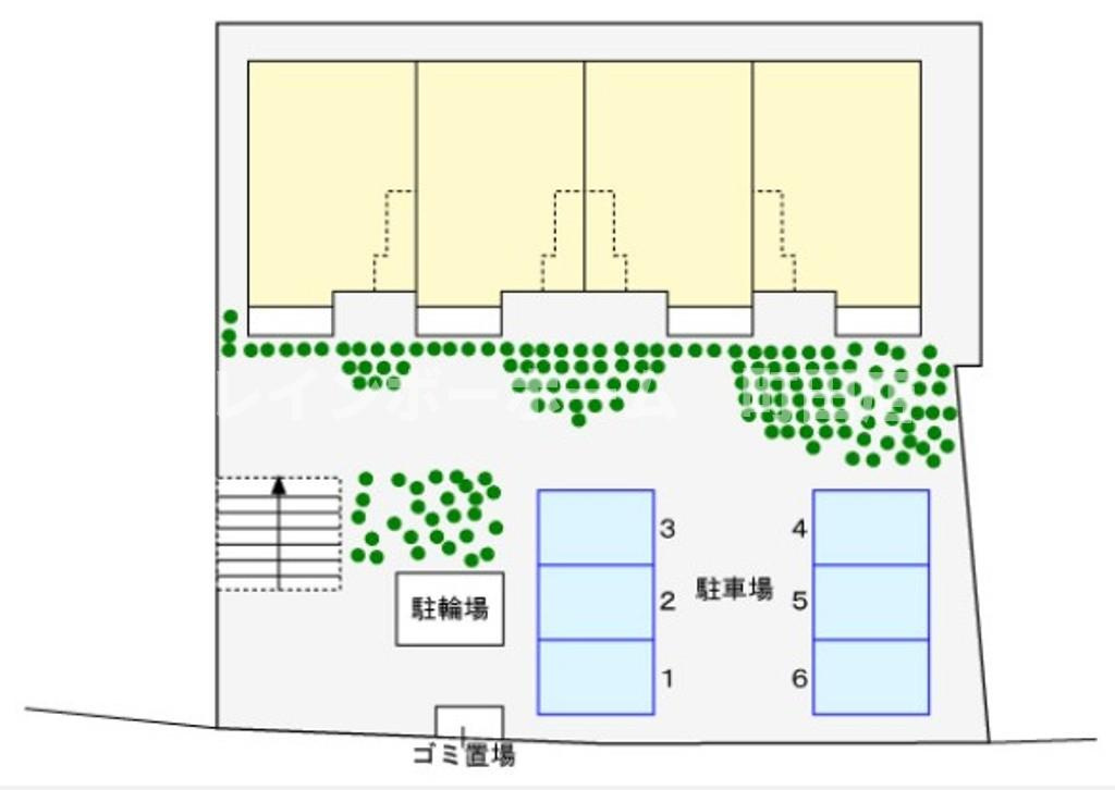 ボア・ソルテ※初期費用分割あと払いサービス利用可能物件の区画図