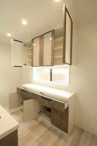土佐市蓮池　新築戸建　1号棟　（全2区画）の外観|4LDK+WCL+SC+P　建物面積110.96㎡（約33.57坪）
１階　59.62㎡／2階　51.34㎡　　