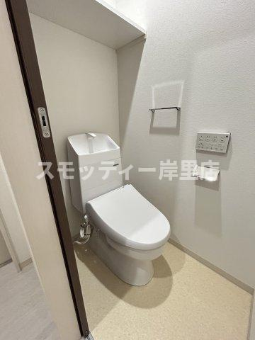 GRANDIR岸里のトイレ