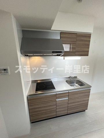 GRANDIR岸里のキッチン