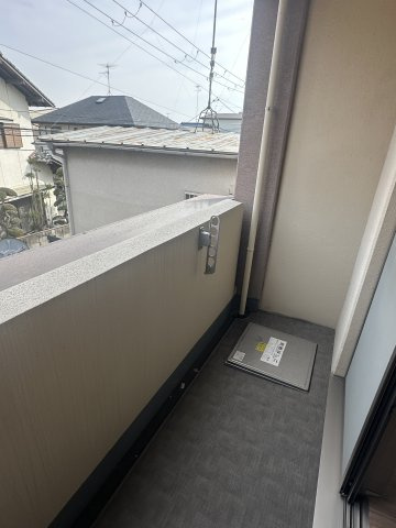 ジョイベストのバルコニー|陽当たり良好なバルコニーです