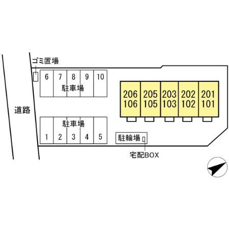 フォレスト サイトの区画図