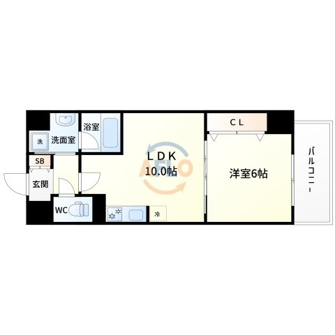 フォートレス神崎川Centerの間取り|フォートレス神崎川Center　間取り