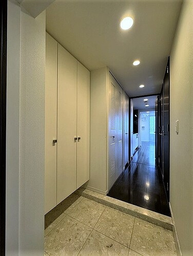 晴海テラスのその他|共有部からの室内