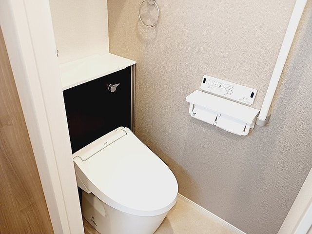 シリウスのトイレ|落ち着いた色調のトイレです