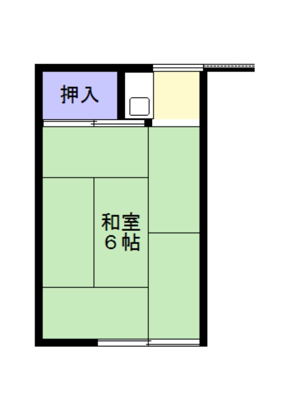 ハイツ西川の間取り