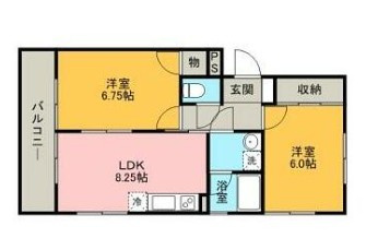 サンシティヒコタの間取り