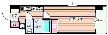 【間取り】 | CITY SPIRE北梅田