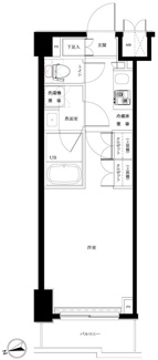 【間取り】 | ルーブル蒲田十番館