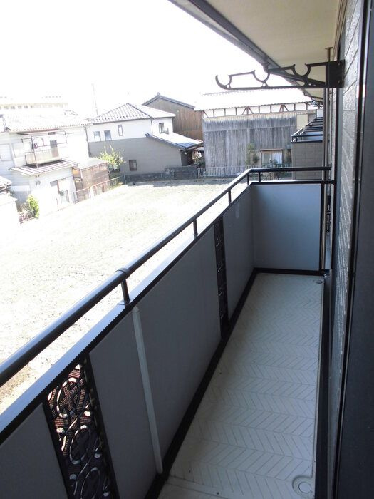 シェソワモリタのバルコニー