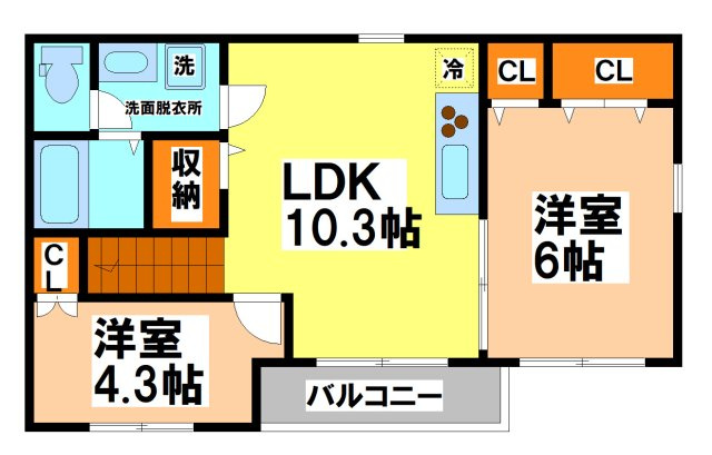 スッカセムの間取り