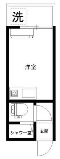 ハイシティ高田馬場の間取り