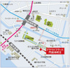 【地図】プラウドフラット門前仲町Ⅱ 