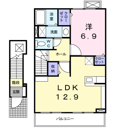 【間取り】 | エクセルシオール水走