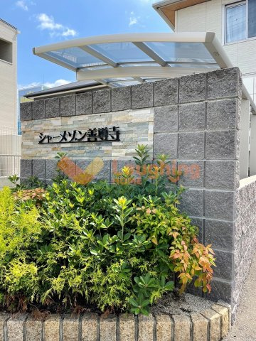 シャーメゾン善導寺のエントランス|落ち着いたエントランスです