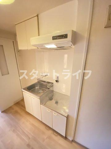 大阪市東淀川区東中島１丁目の賃貸マンションのキッチン