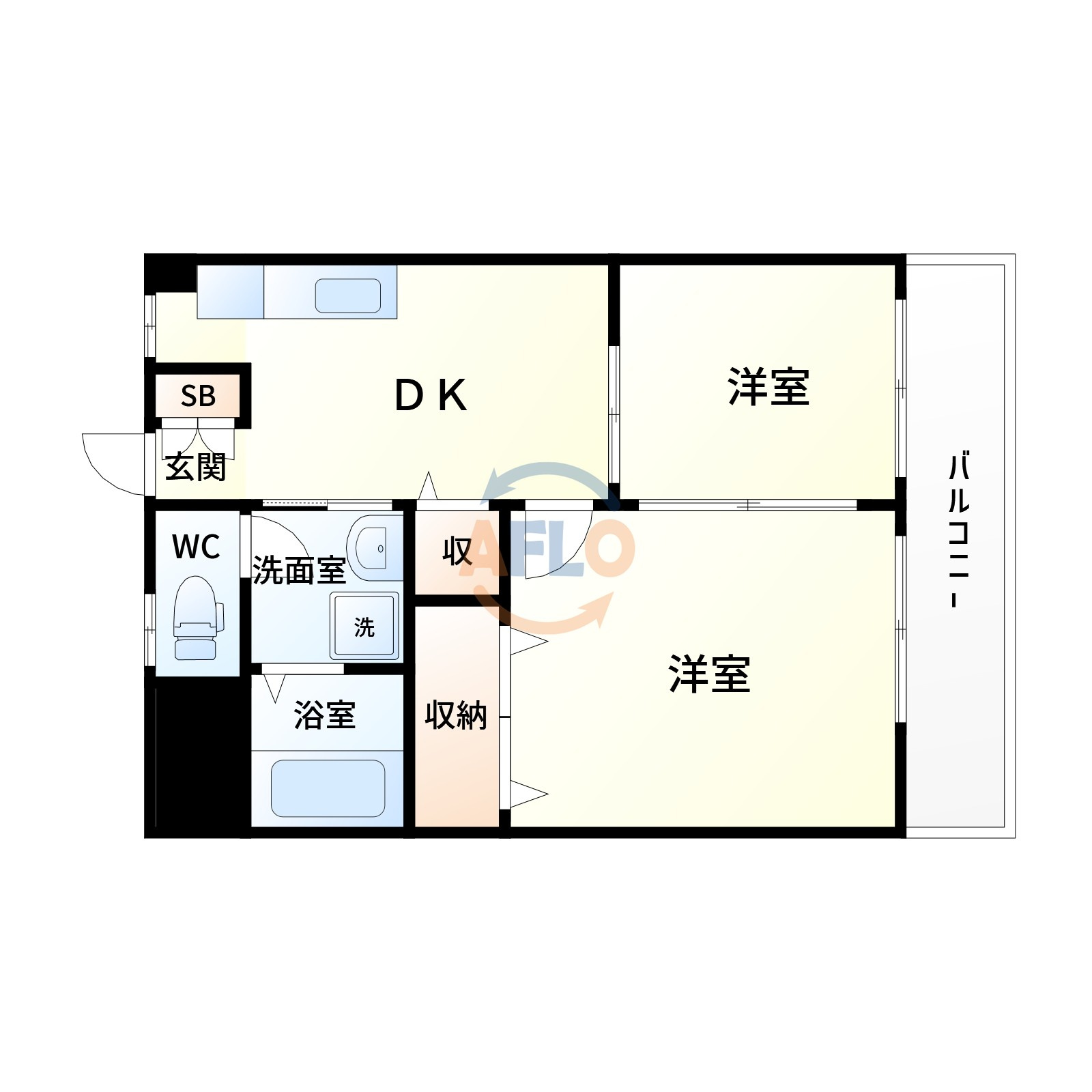 メティス有馬の間取り|間取り