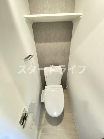 大阪市東淀川区西淡路１丁目の賃貸マンションのトイレ