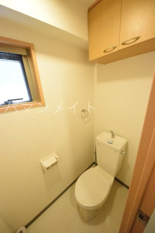【トイレ】 | ヴァンヴェール１ | 上部に収納あります