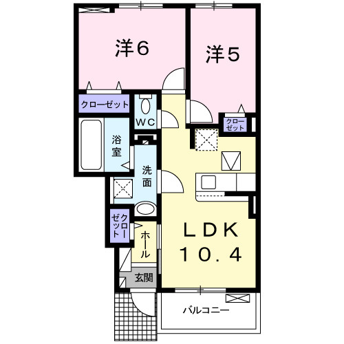 モンブランⅡの間取り