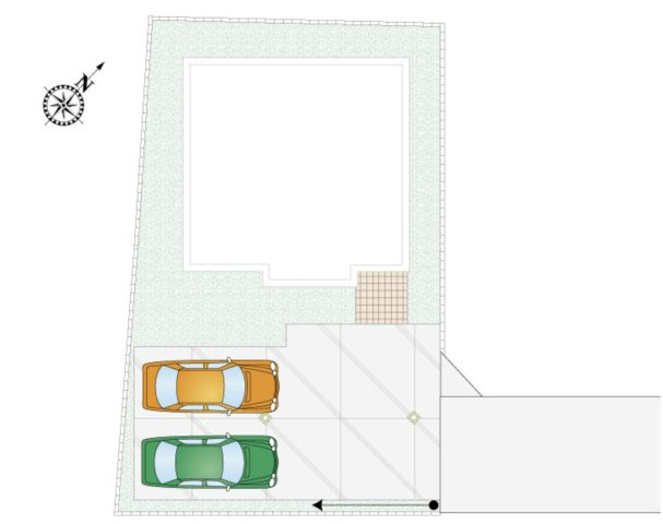 【区画図】 | 鴻巣市人形4丁目　新築戸建　全2棟　1号棟
