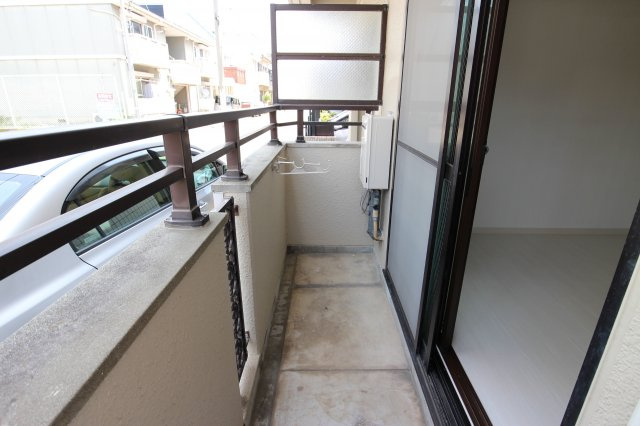 カーサ滝の茶屋のバルコニー