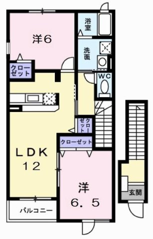 ラッフィナート・カーサ参番館の間取り