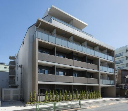 【外観】 | ルフォンプログレ中野富士見町 | 鉄筋コンクリート造のがっちりとした建物。