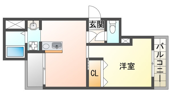 サニーパレス清水が丘の間取り