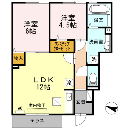 Confort(コンフォート)石川の間取り