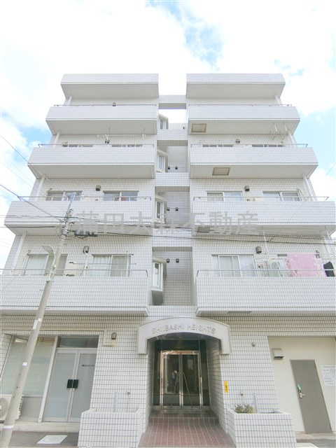 椎橋ハイツの外観|1983年5月築　RC鉄筋コンクリート造地上5階建て総戸数22戸
東京都大田区千鳥3丁目　東急多摩川線下丸子駅徒歩4分、東急池上線千鳥町駅徒歩6分