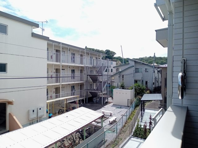 川崎市多摩区長尾１丁目のアパートの展望