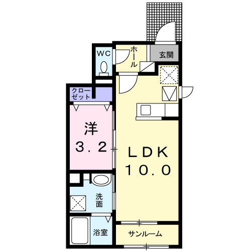 プラシードⅢの間取り