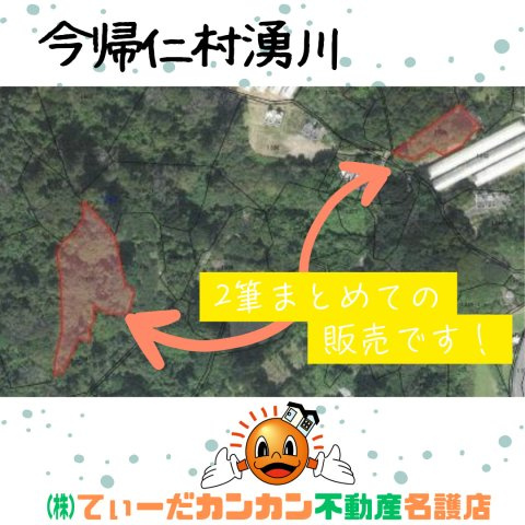 今帰仁村湧川の土地図
