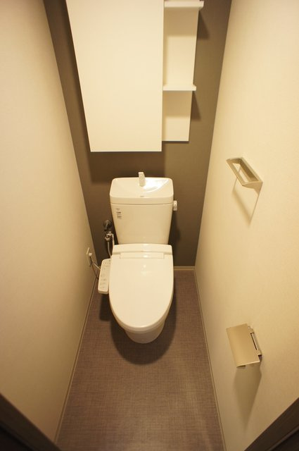 びゅうリエット新小岩のトイレ|落ち着いた色調のトイレです