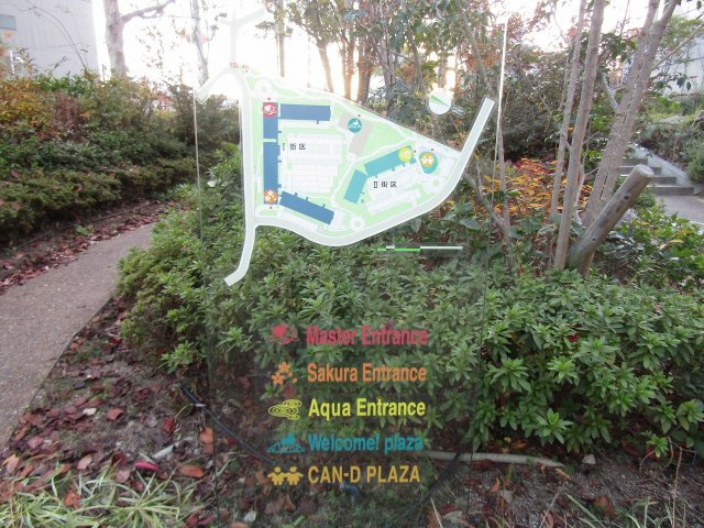 ミリカヒルズ1街区の地図